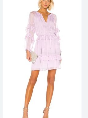 Revolve x Diane von Furstenberg Haven Dress in Lavendula